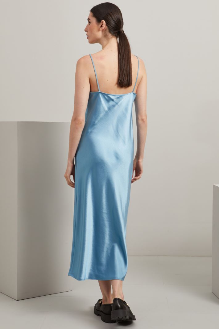 Satin slip dress Intrend - 4