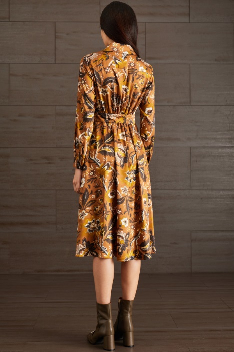 Abito chemisier in twill