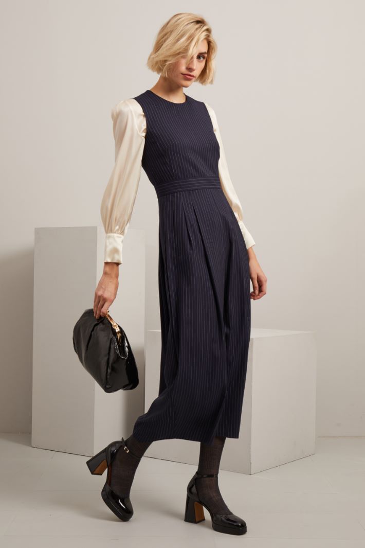 Sleeveless wool dress Intrend - 2