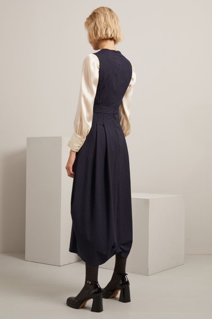 Sleeveless wool dress Intrend - 4