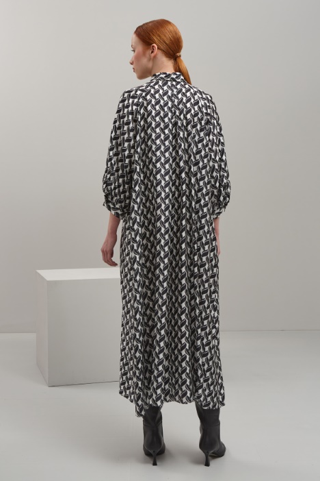 Chemisier in pura seta