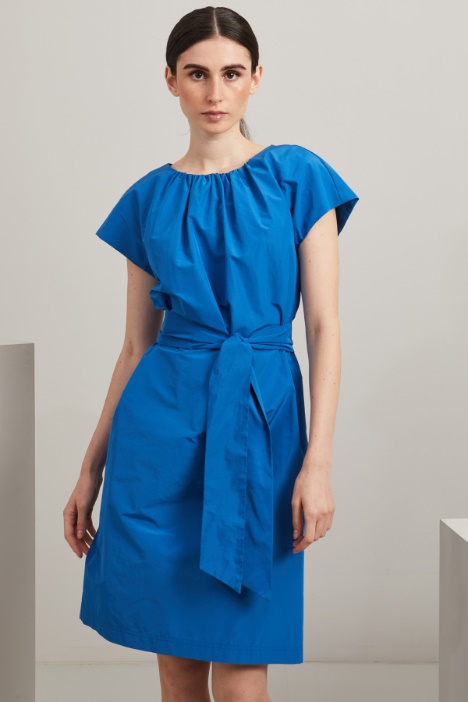 Abito in taffetà di cotone