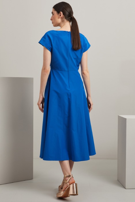 Abito in taffetà di cotone