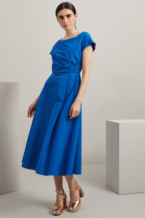 Abito in taffetà di cotone