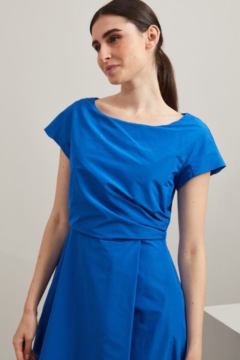 Abito in taffetà di cotone