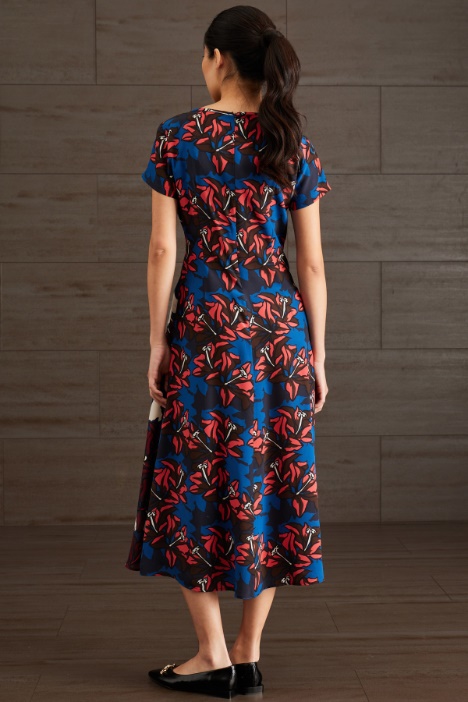 Abito in crépe de chine