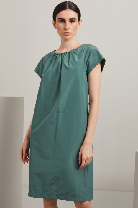 Abito in taffetà di cotone