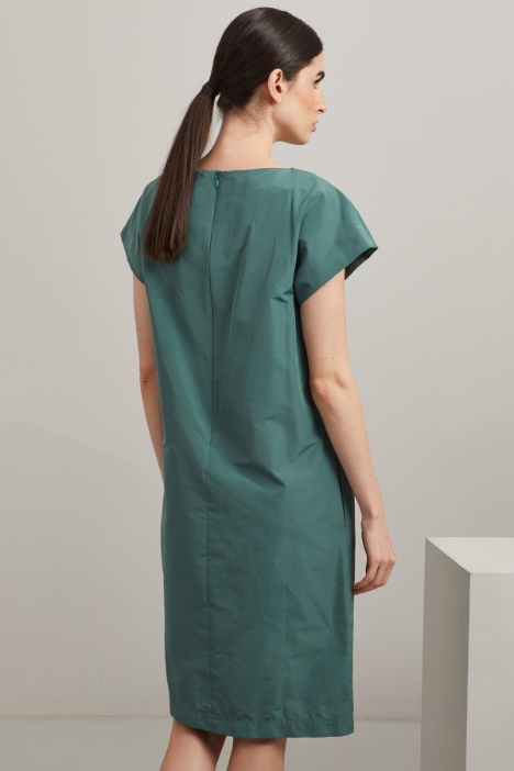 Abito in taffetà di cotone