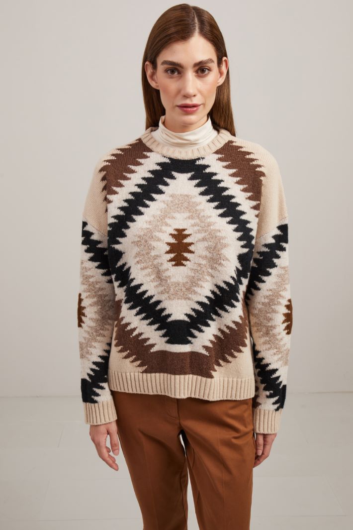 Wool and mohair sweater Intrend - 2