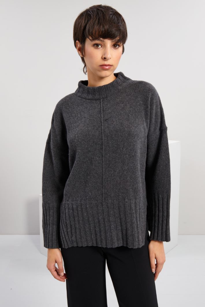 Sweater with slits Intrend - 3