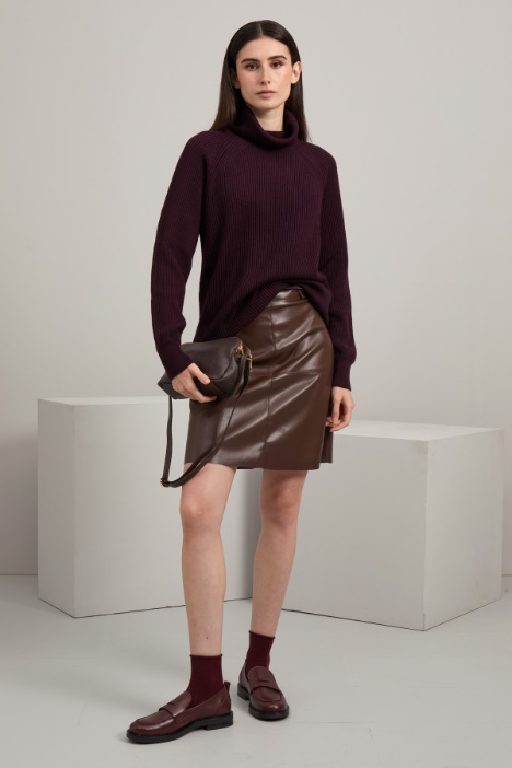 High neck wool sweater Intrend