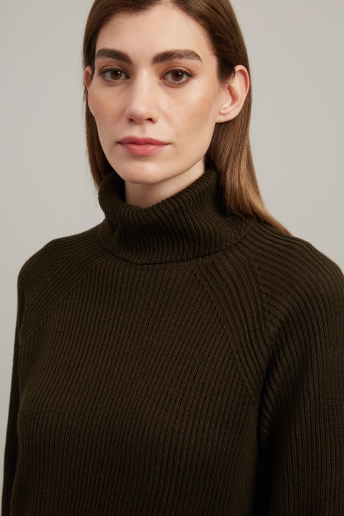 High neck wool sweater Intrend - 3