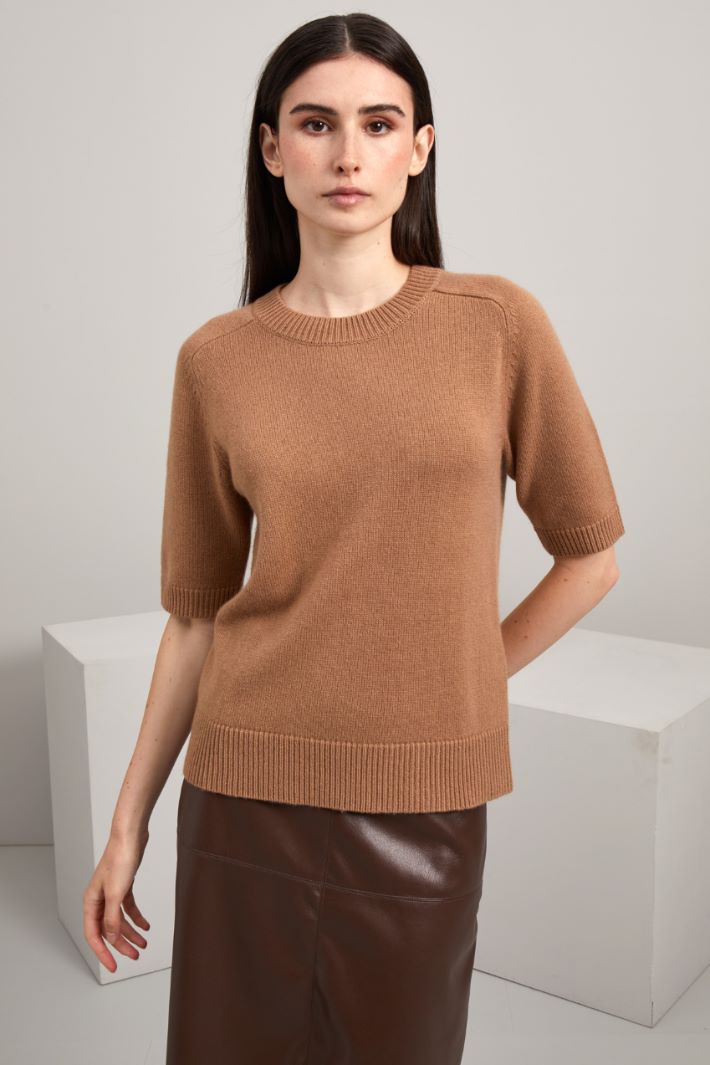 Wool and cashmere sweater Intrend - 3