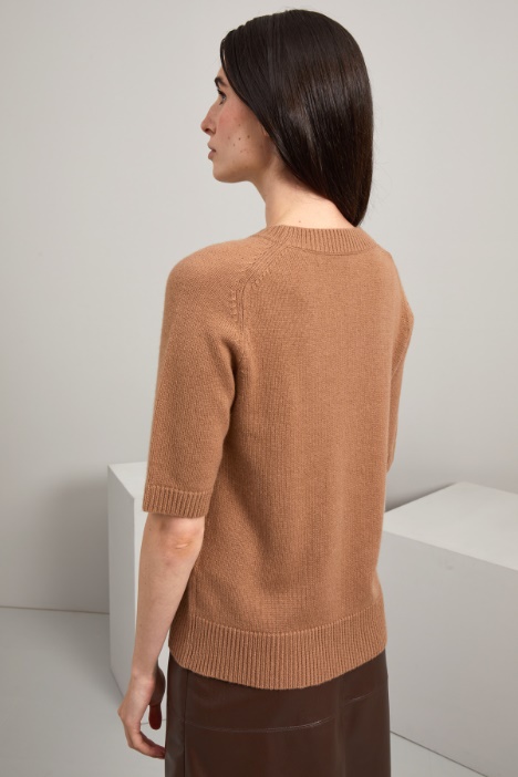 Maglia in lana e cashmere
