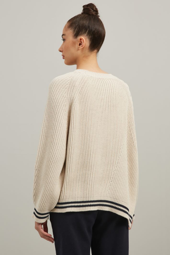 Cotton yarn sweater Intrend - 2