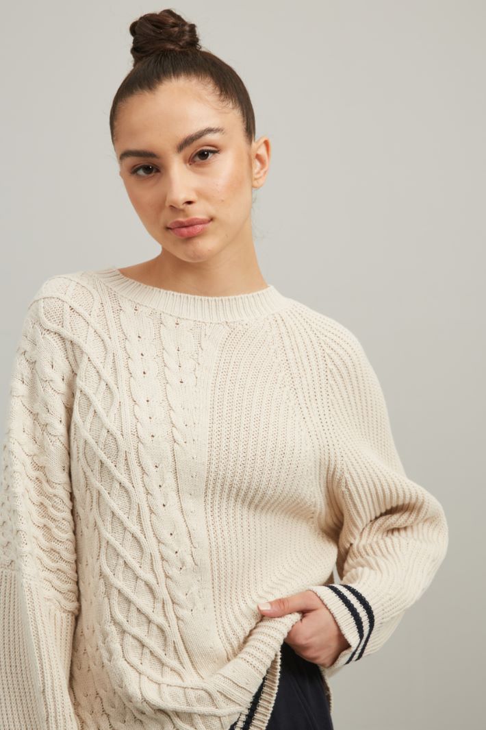 Cotton yarn sweater Intrend - 4