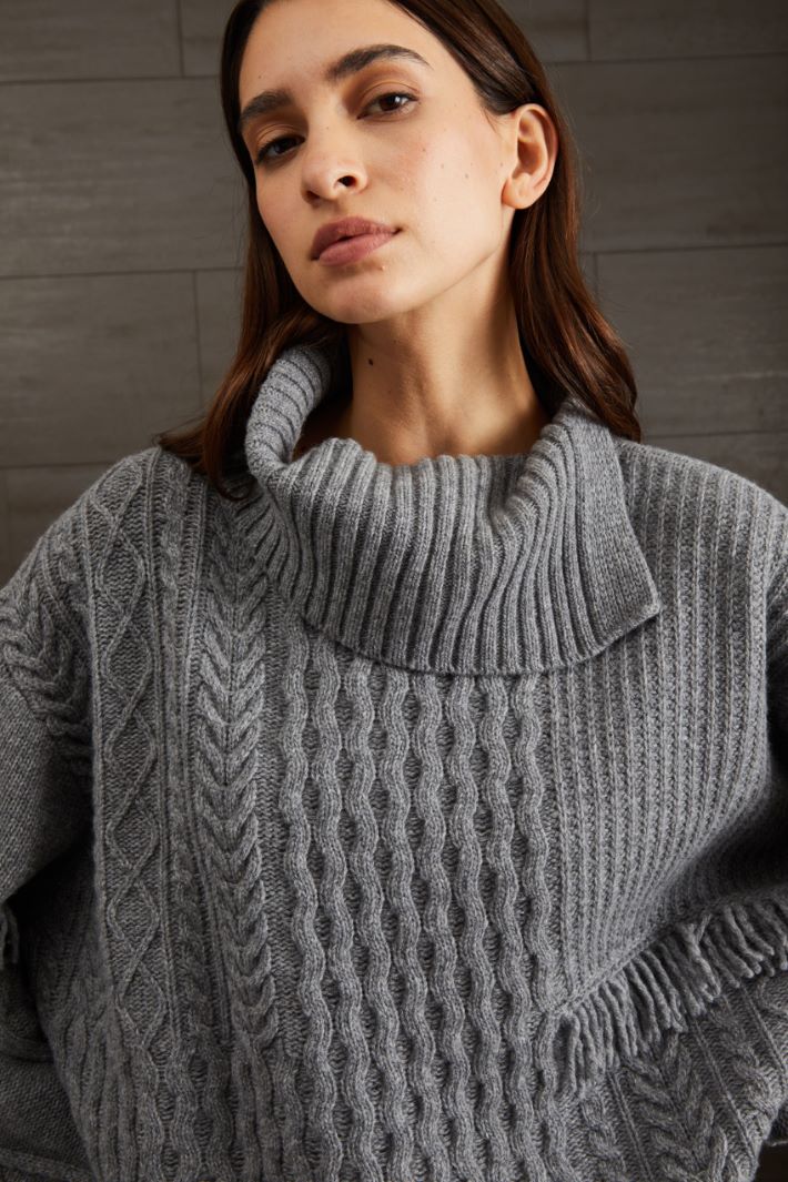 Cable-knit sweater Intrend - 2