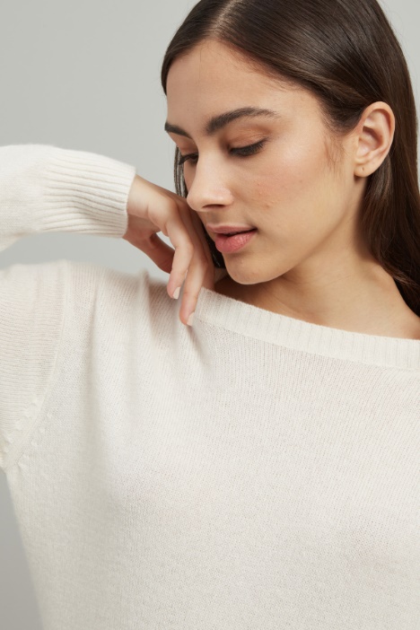 Maglia in puro cashmere