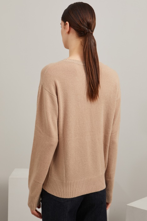 Maglia in puro cashmere