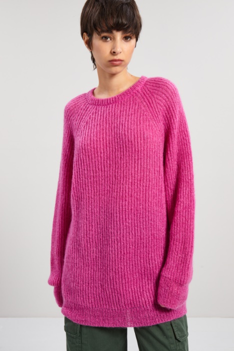 Maglia in lana e mohair Intrend
