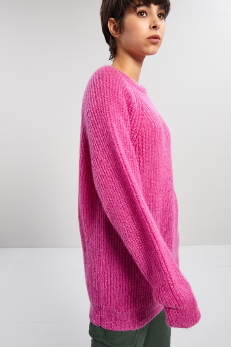 Maglia in lana e mohair Intrend