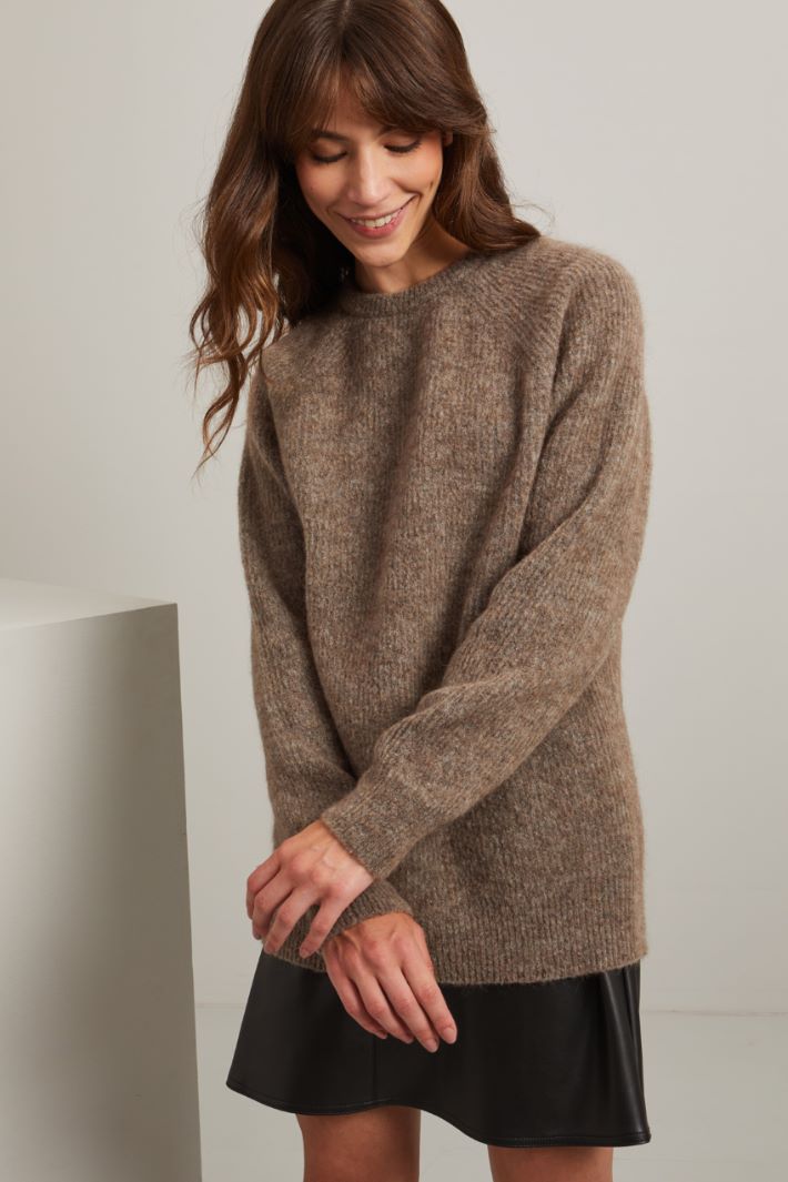 Wool and mohair sweater Intrend