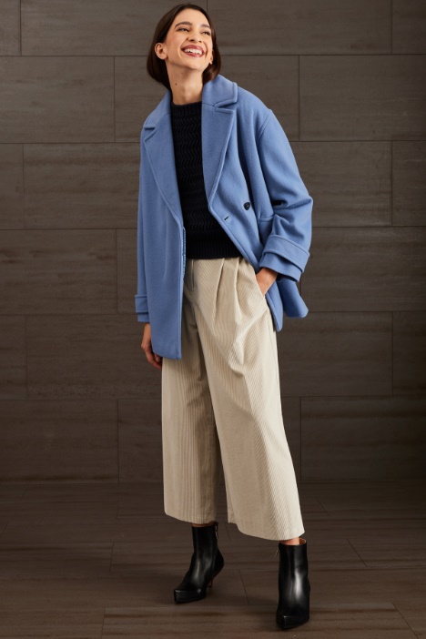 Maglia in cotone a rilievo