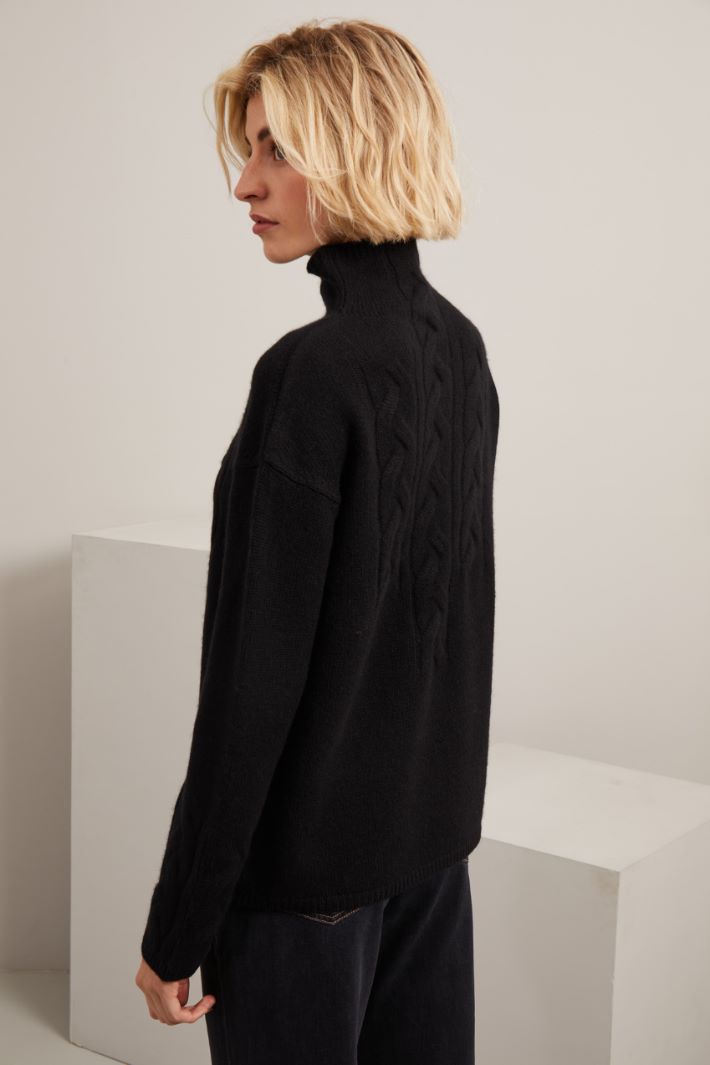 Wool and cashmere sweater Intrend - 4