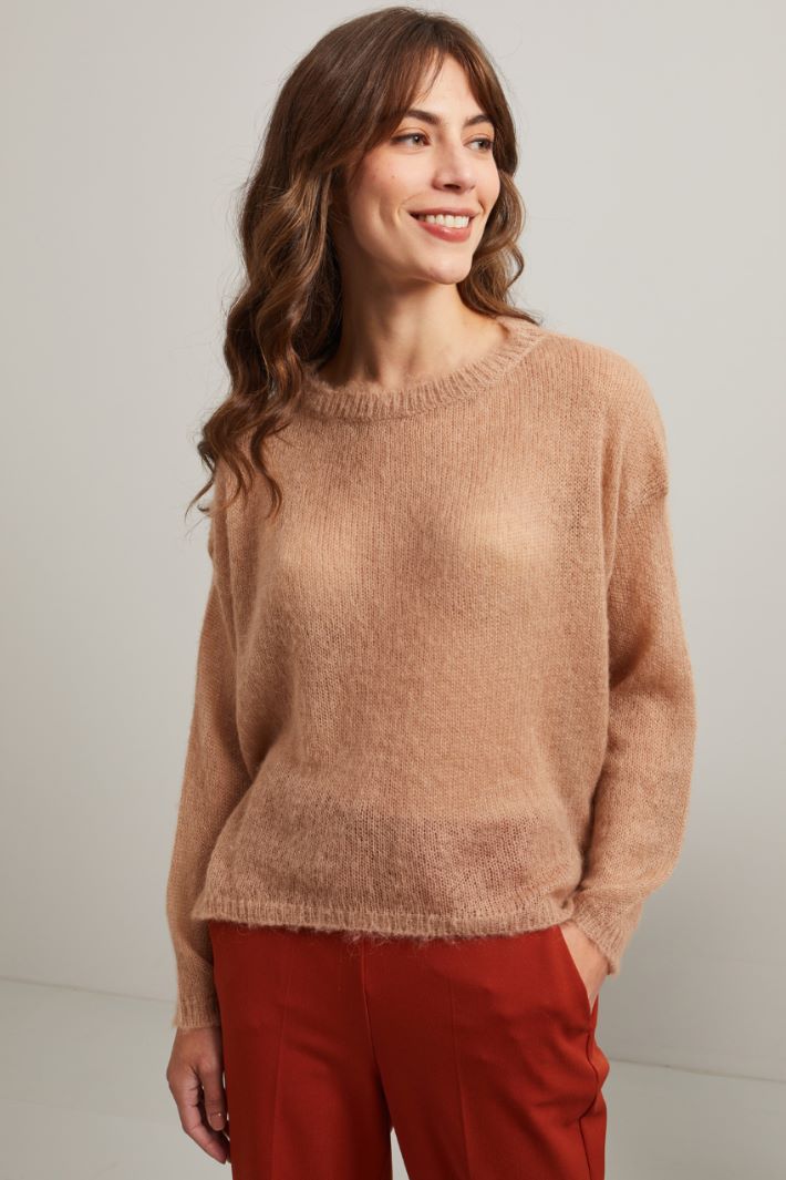 Maglia in alpaca e mohair Intrend - 2