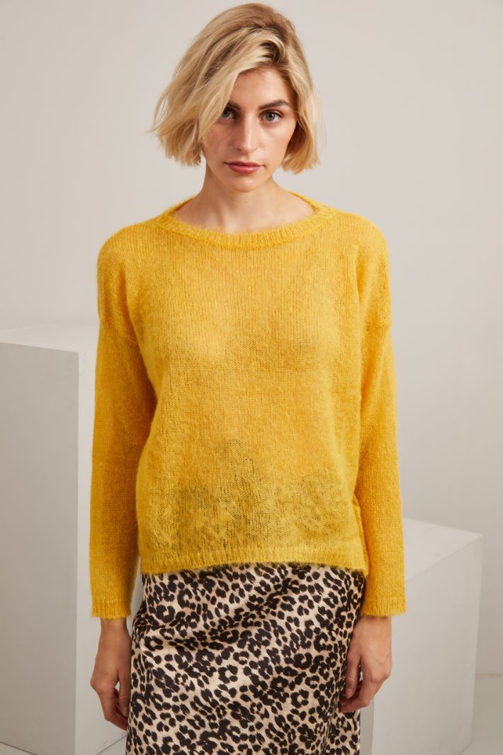 Maglia in alpaca e mohair Intrend - 3