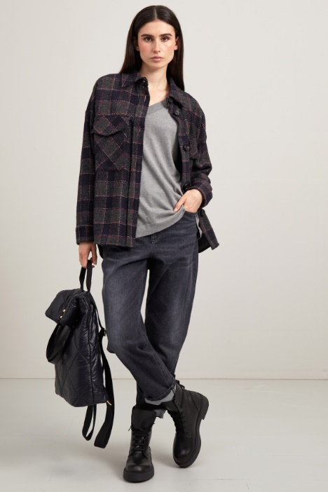 Maglia con scollo a V