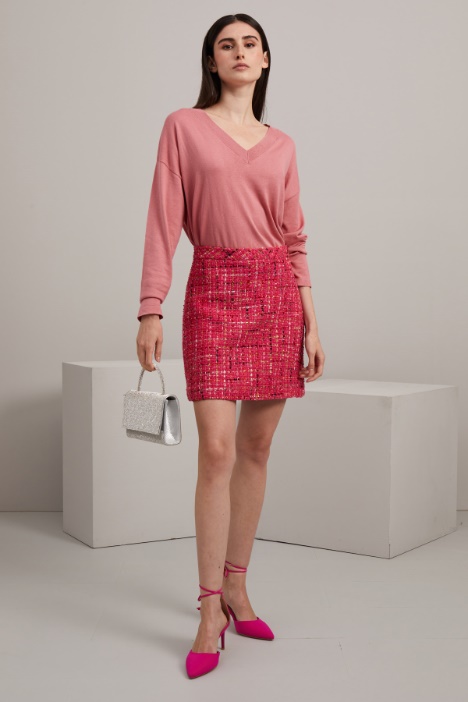 Maglia con scollo a V