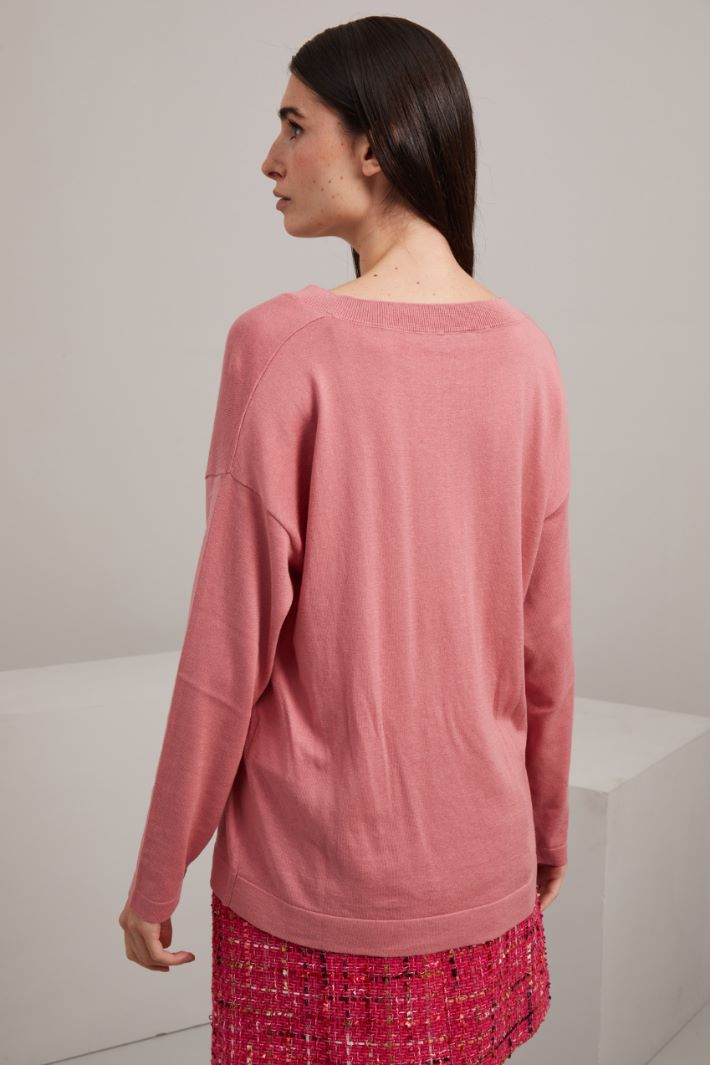 V-neck sweater Intrend - 4