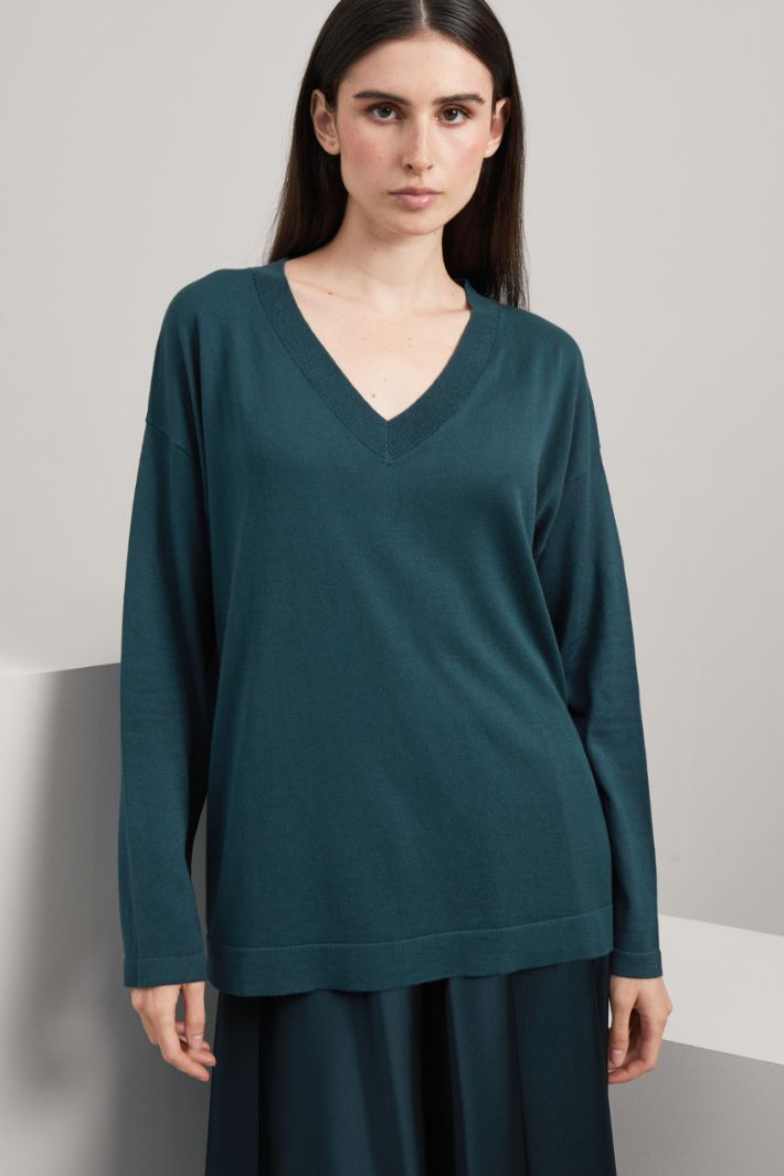 V-neck sweater Intrend - 3