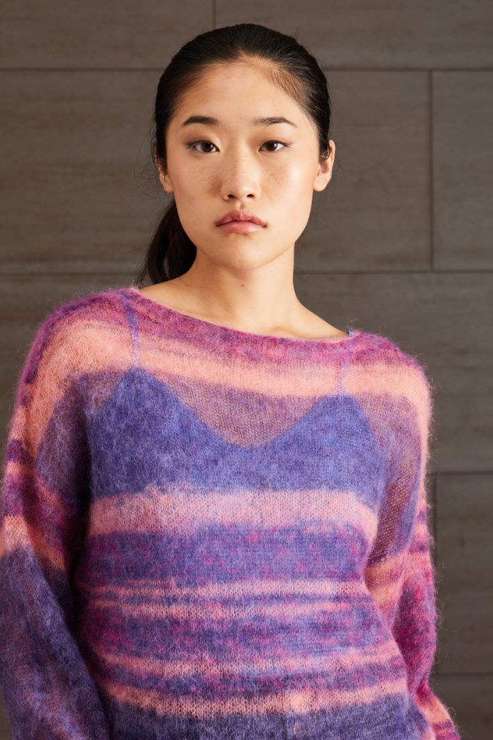 Mohair and alpaca sweater Intrend - 3