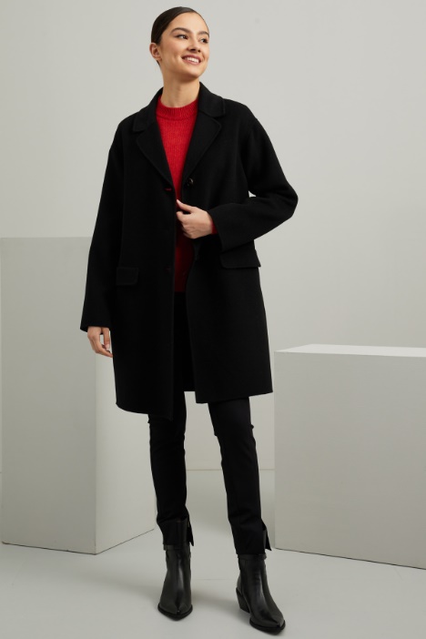 Maglia in alpaca e lana