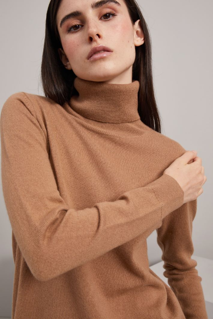 Wool and cashmere turtleneck Intrend - 3