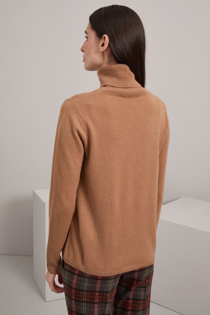 Wool and cashmere turtleneck Intrend - 4