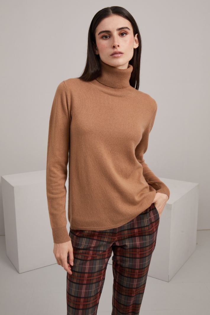 Wool and cashmere turtleneck Intrend