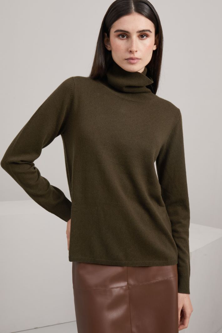 Wool and cashmere turtleneck Intrend - 2