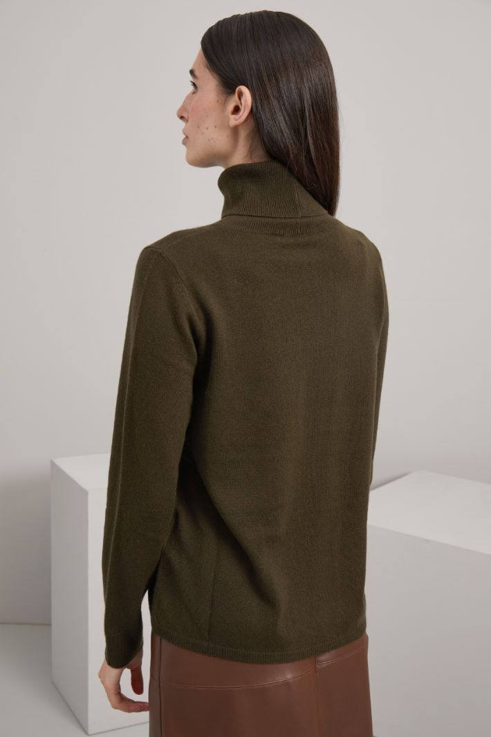 Wool and cashmere turtleneck Intrend - 4