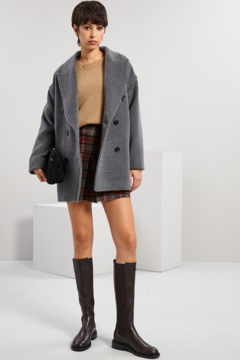 Maglia in alpaca e cotone