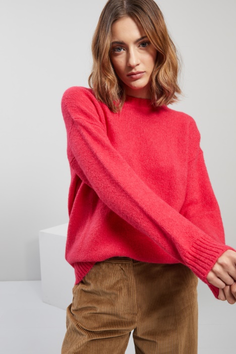 Maglia in alpaca e cotone Intrend