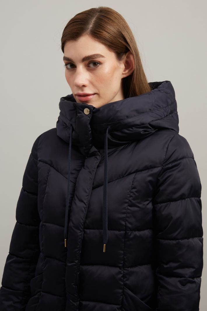 Satin puffer jacket Intrend - 2