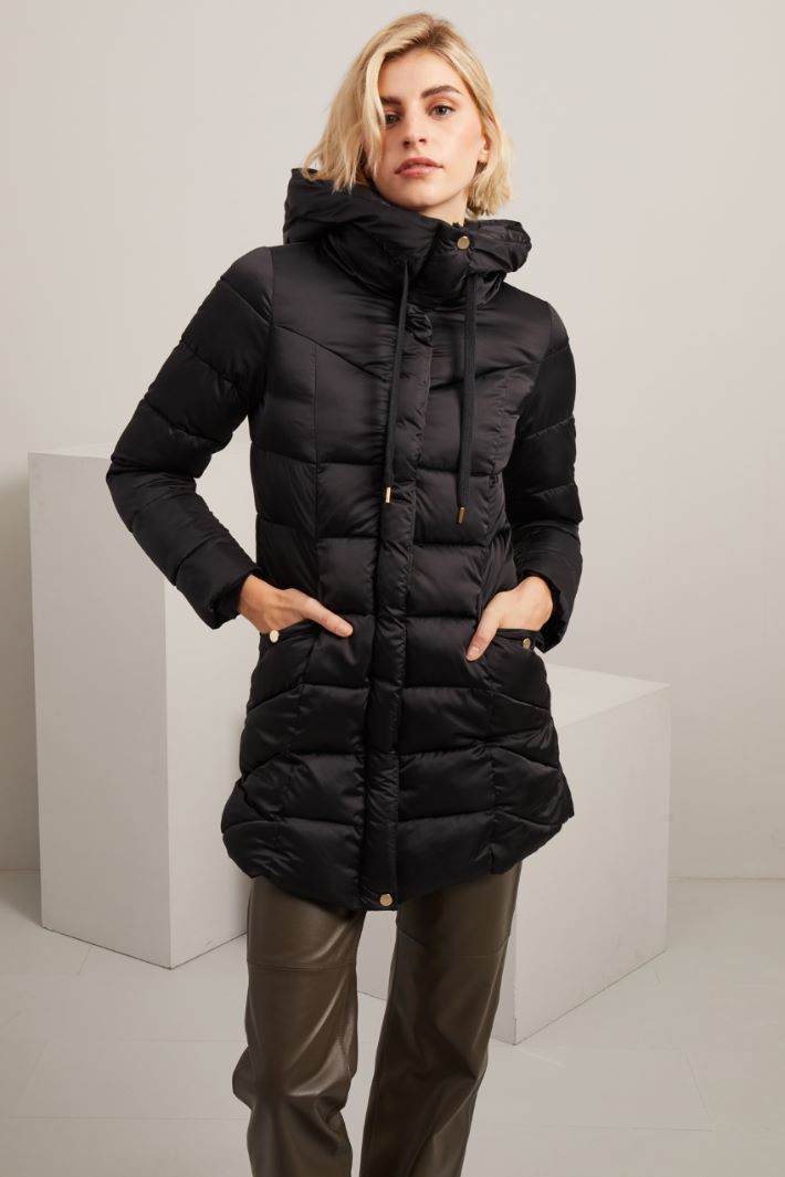 Satin puffer jacket Intrend