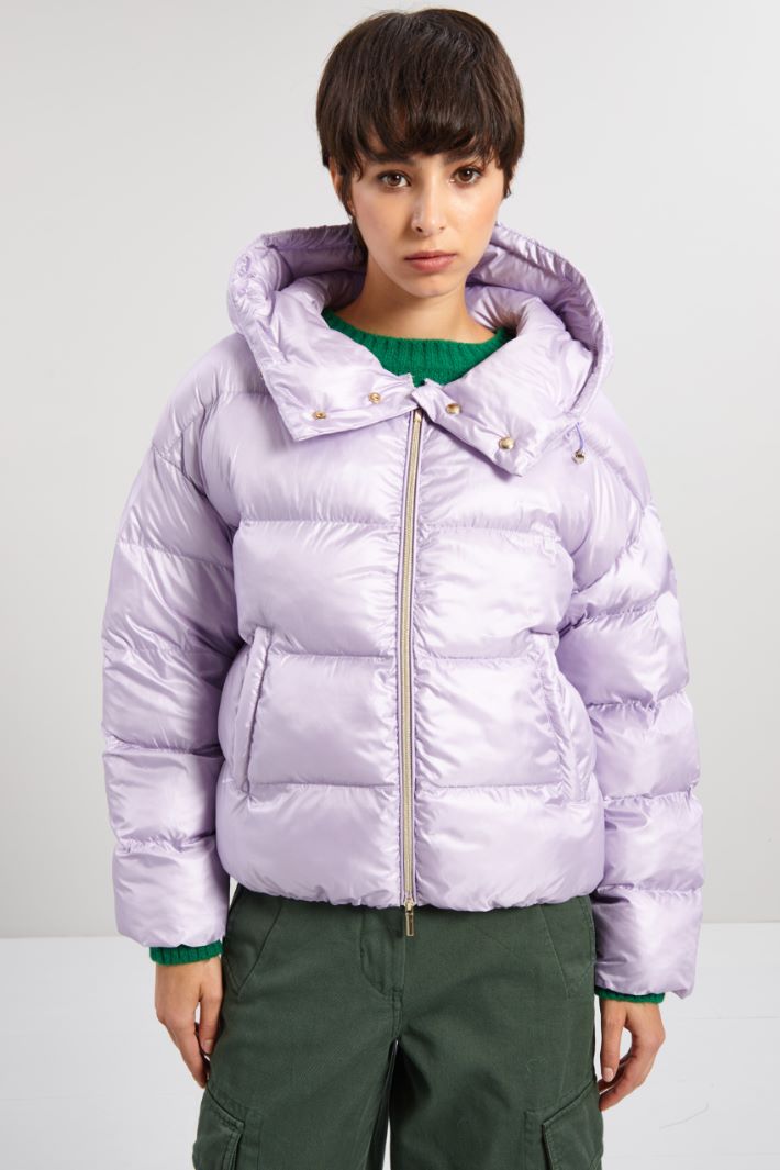 Hooded puffer jacket Intrend - 3