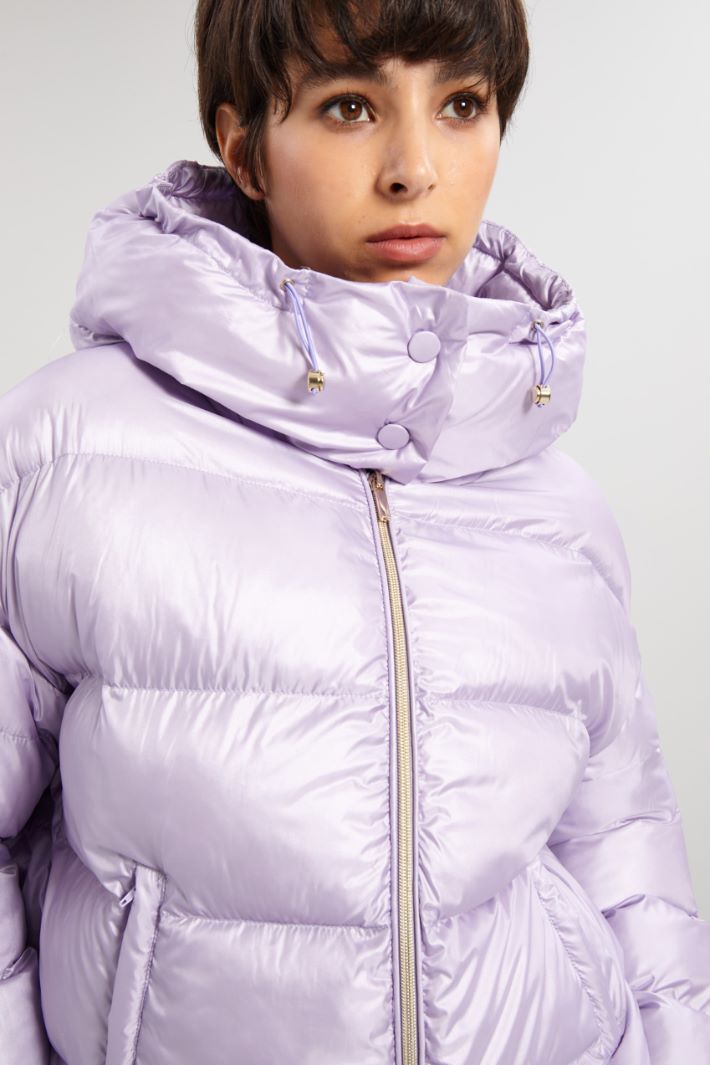 Hooded puffer jacket Intrend - 4