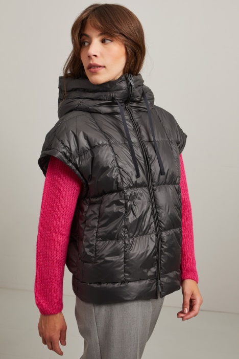 Piumino con cappuccio