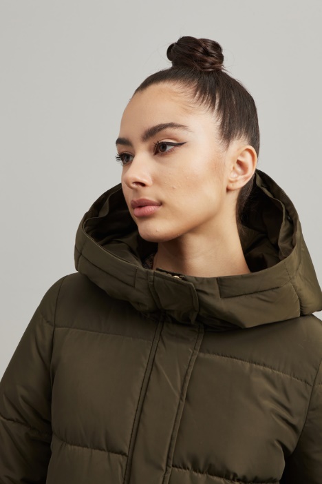 Imbottito con cappuccio