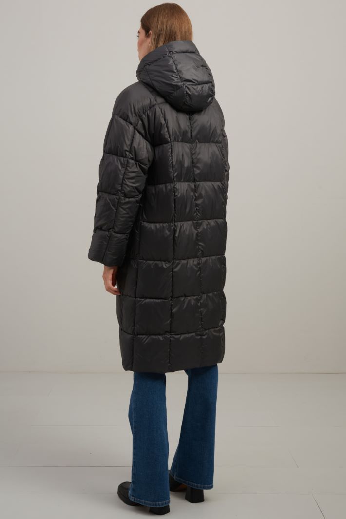 Long quilted padded coat Intrend - 4